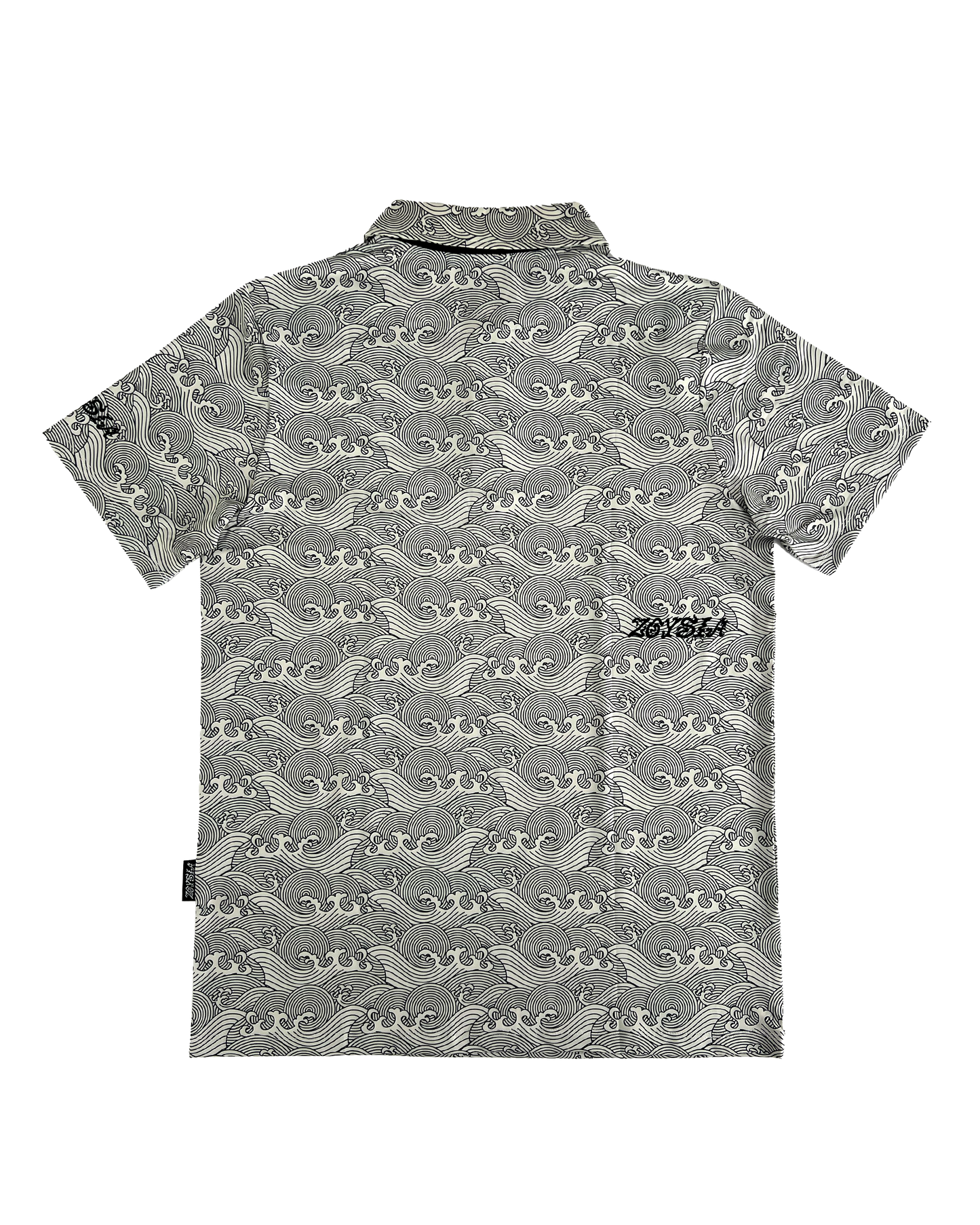 Wave Polo Cream/Black
