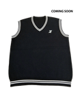Classic Knitted Vest -Black