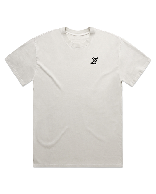 Zoysia Heavy Tee Faded Cream