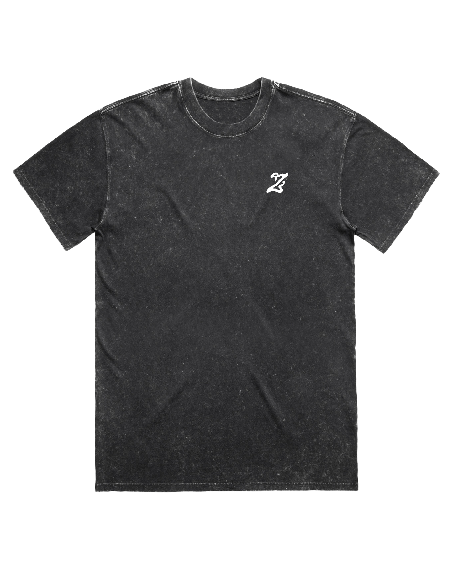 Zoysia Heavy Tee Acid Washed Grey