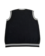 Classic Knitted Vest -Black