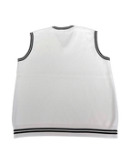 Classic Knitted Vest -White