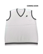 Classic Knitted Vest -White