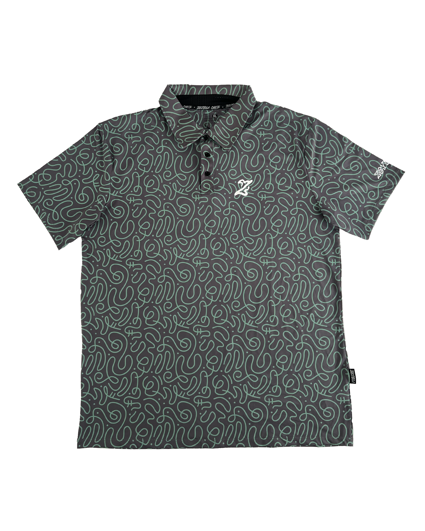 Doodle Polo Green