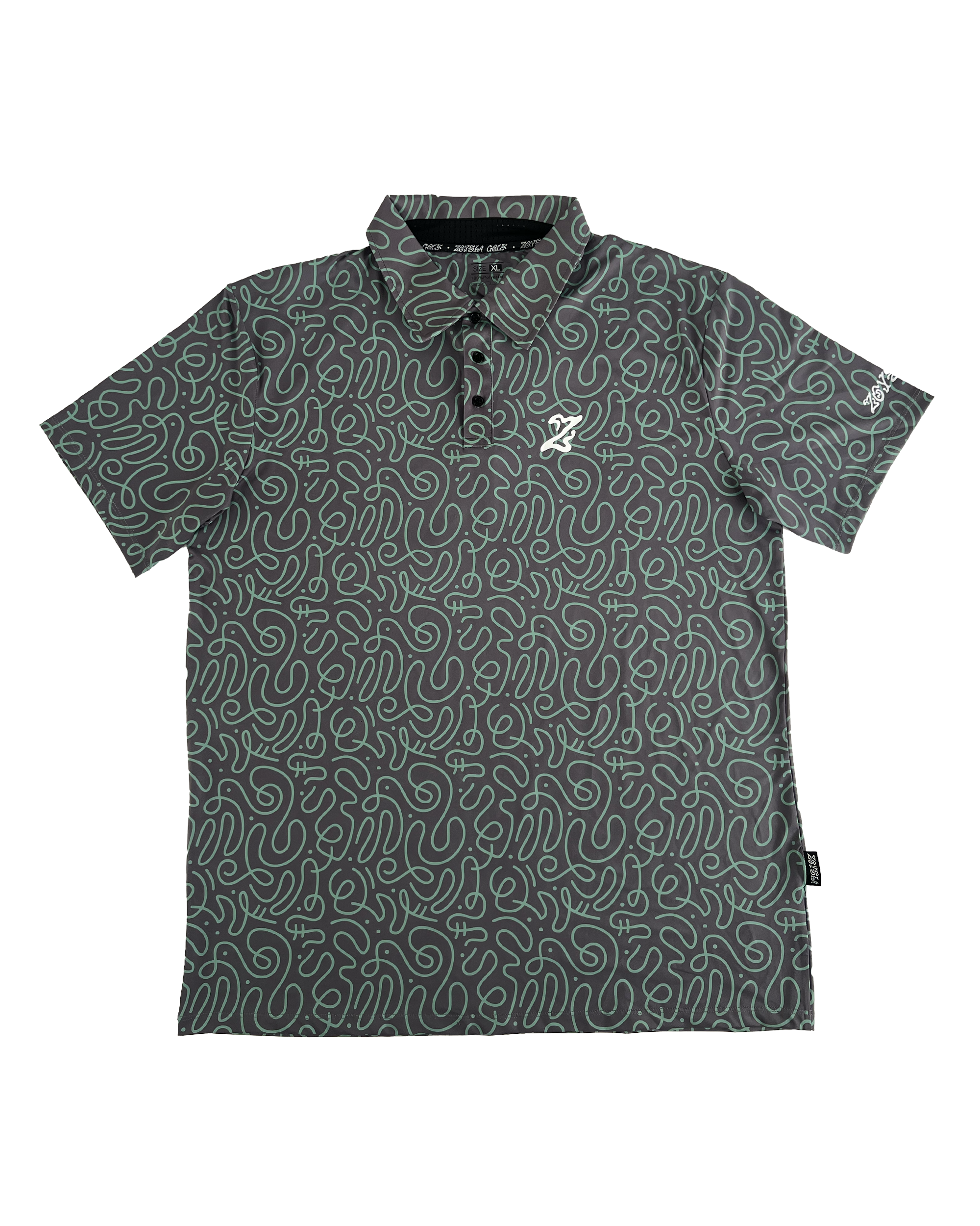 Doodle Polo Green