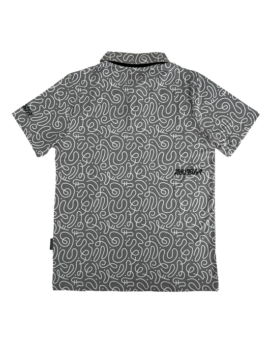 Doodle Polo Grey