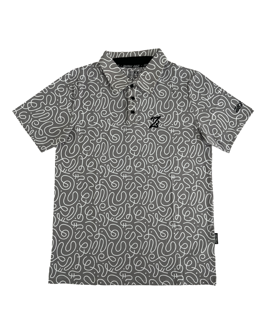 Doodle Polo Grey