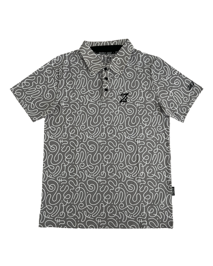 Doodle Polo Grey