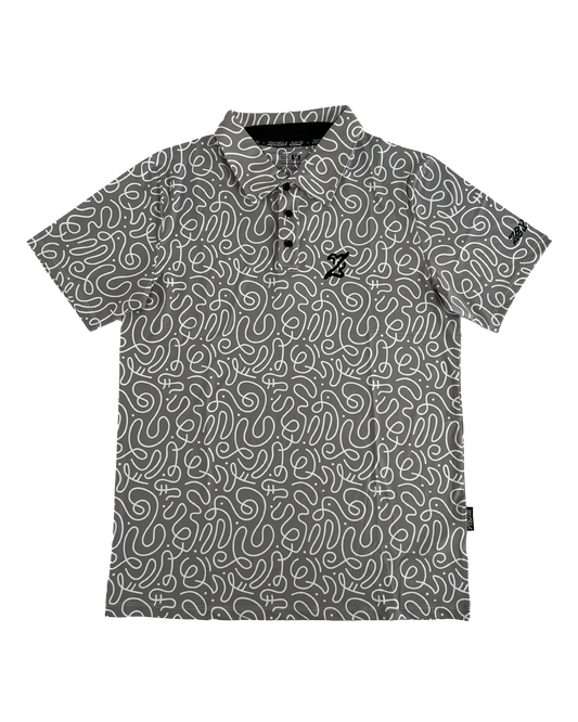 Doodle Polo Grey