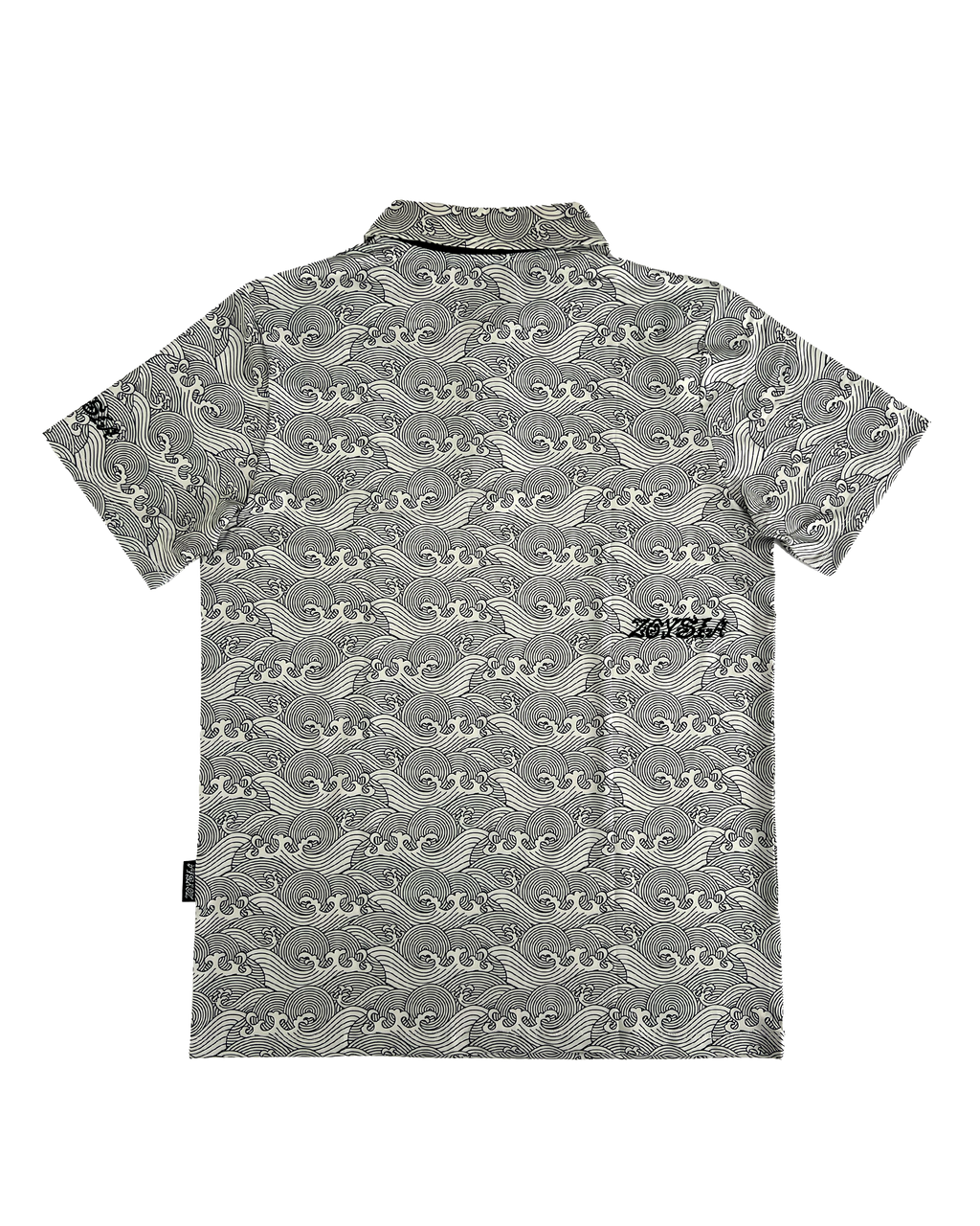Wave Polo Cream/Black