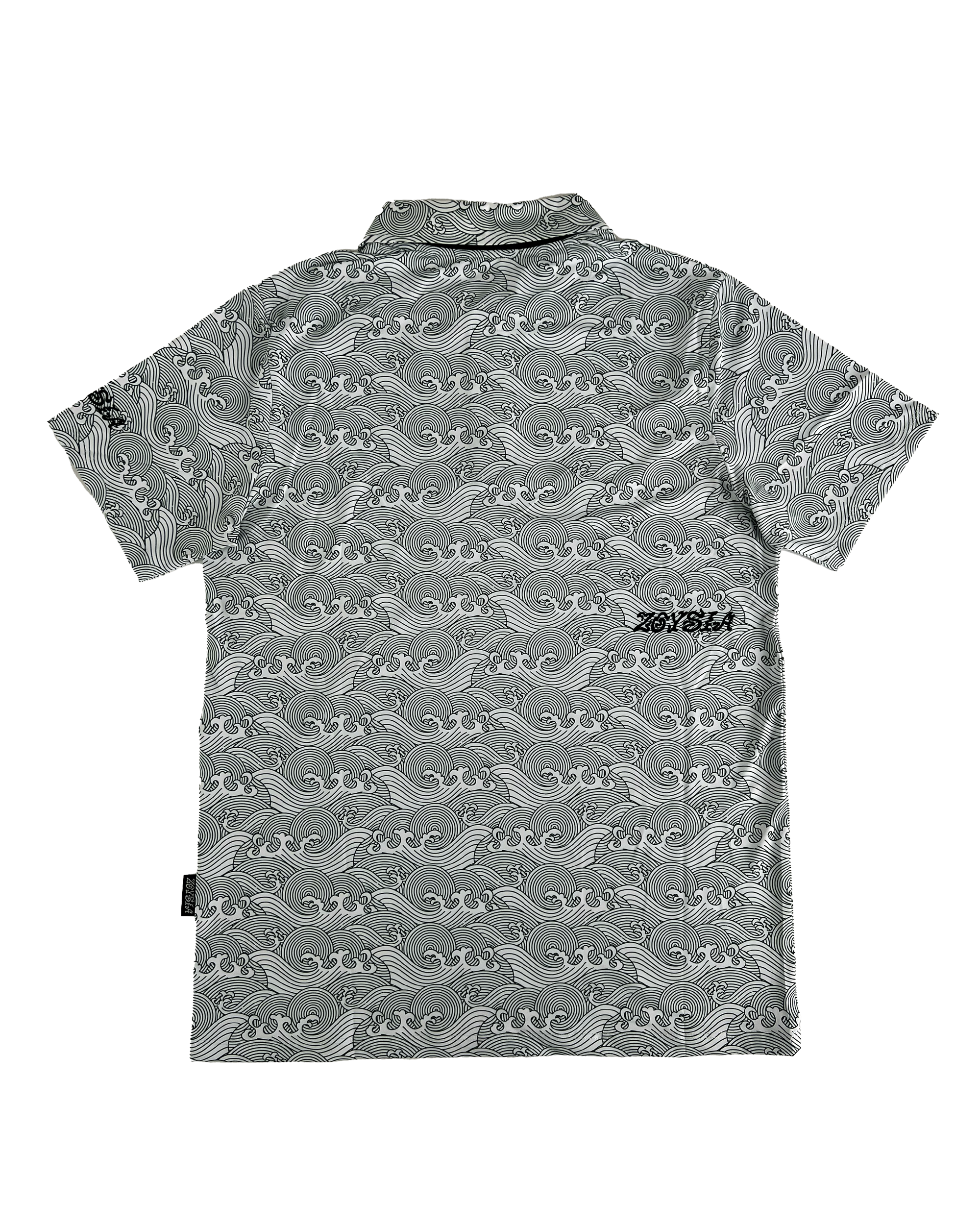 Wave Polo Green/White