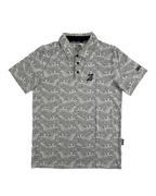 Wave Polo Cream/Black
