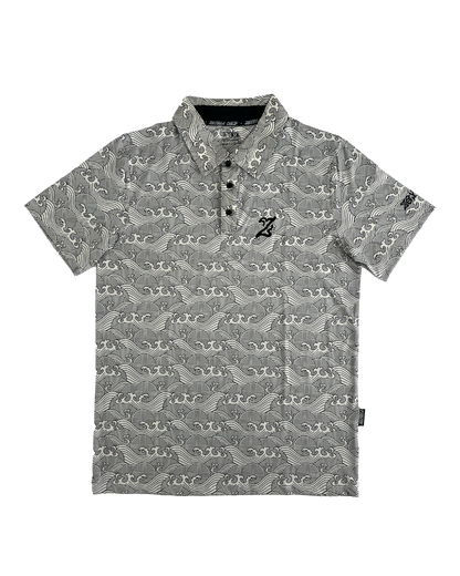 Wave Polo Cream/Black