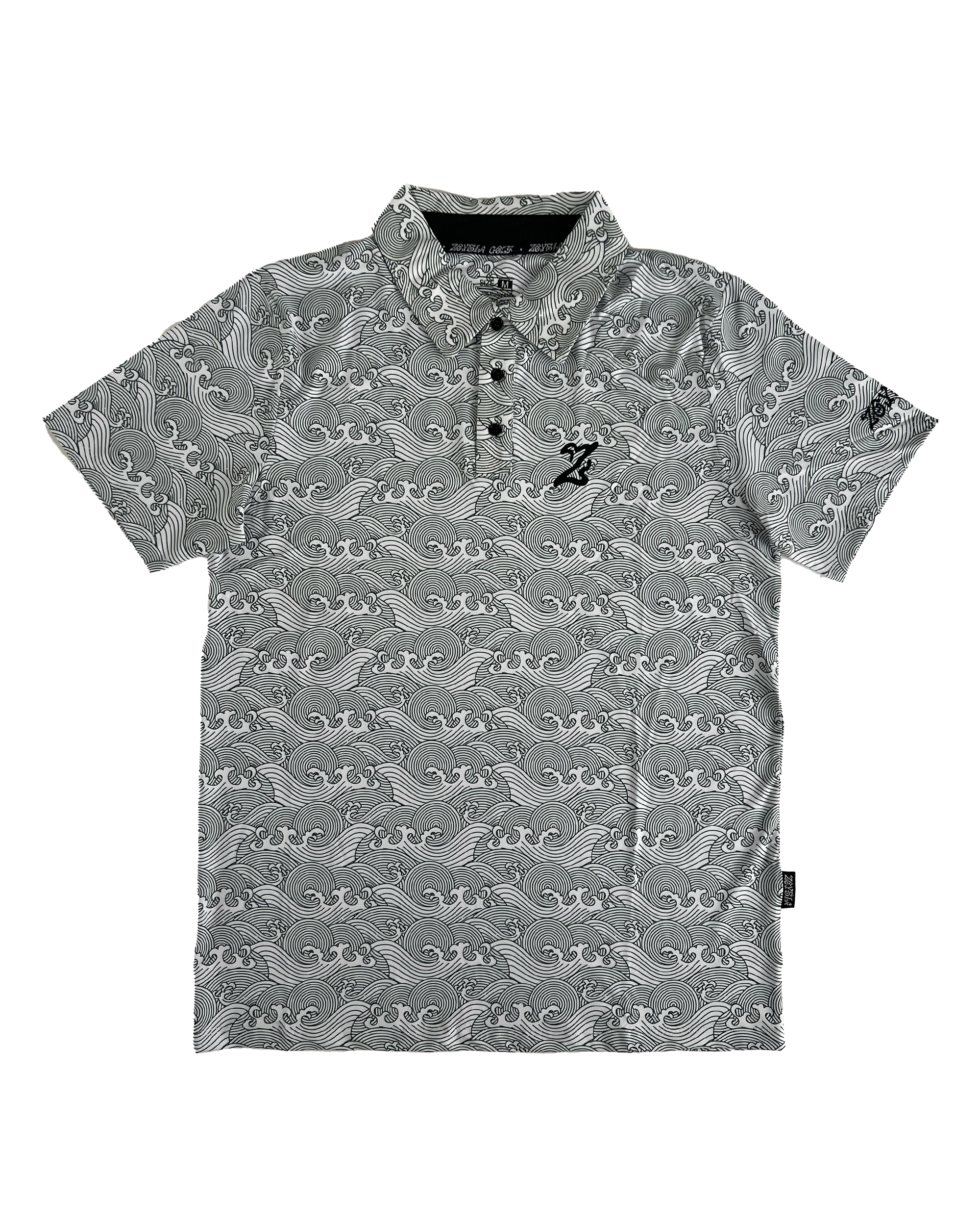 Wave Polo Green/White