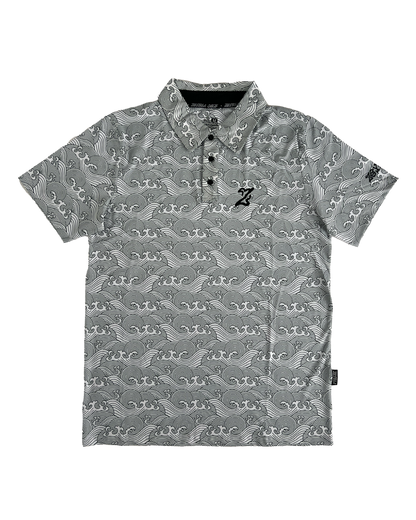 Wave Polo Green/White