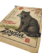 Zoysia Golf Towel -Catching Birdies