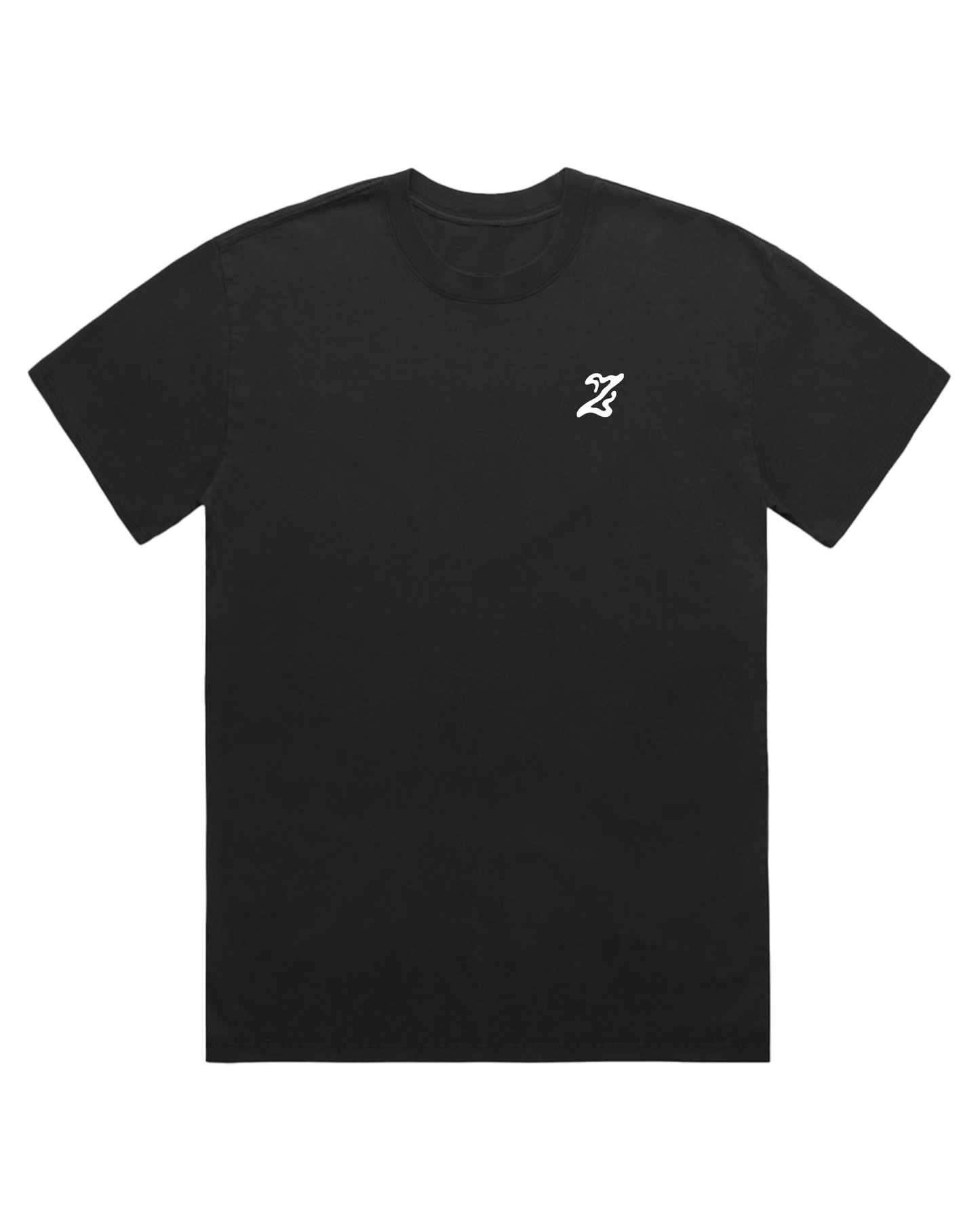 Zoysia Heavy Tee Faded Black