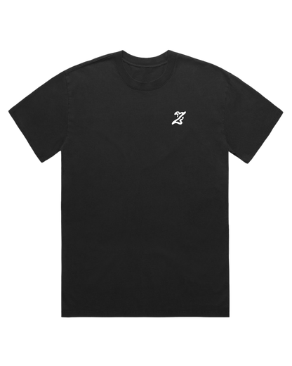 Zoysia Heavy Tee Faded Black