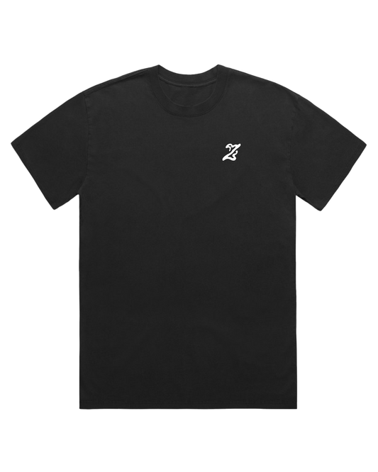 Zoysia Heavy Tee Faded Black