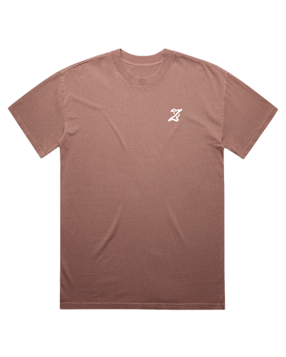 Zoysia Heavy Tee Faded Pink